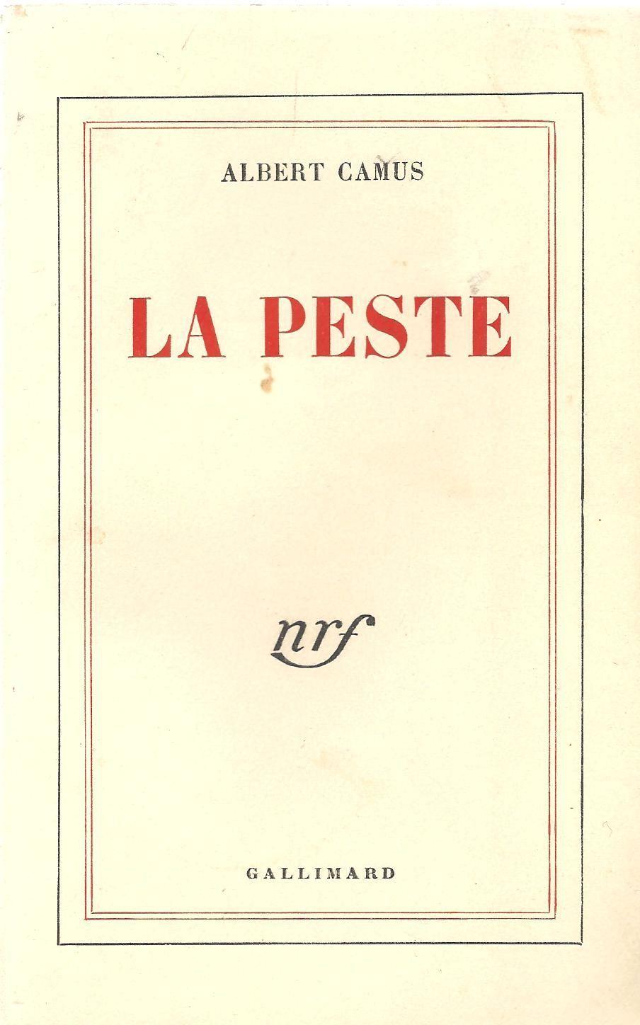 Couverture de La Peste